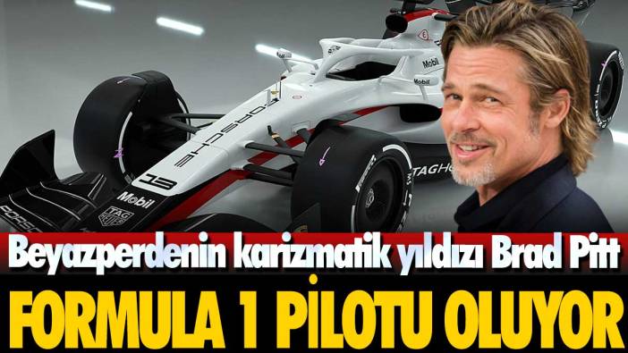 Beyazperdenin karizmatik yıldızı Brad Pitt Formula 1 pilotu oluyor