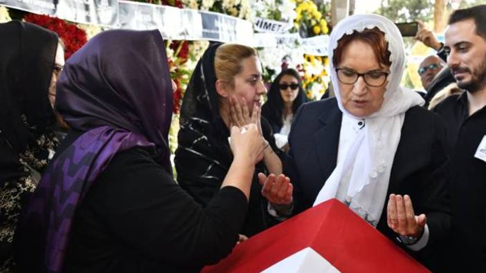 Meral Akşener, Süleyman Sırrı Özdolap’ın cenazesine katıldı