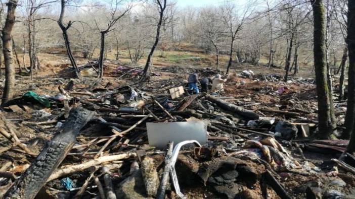 Çanakkale'de yangın sonucu 150 oğlak telef oldu