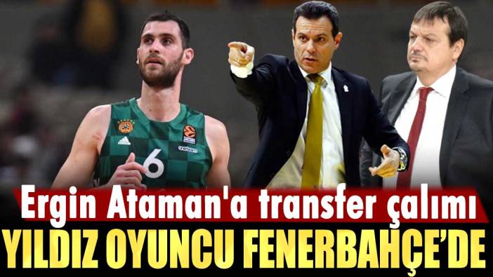 Ergin Ataman'a transfer çalımı: Fenerbahçe yıldız oyuncuyu transfer etti