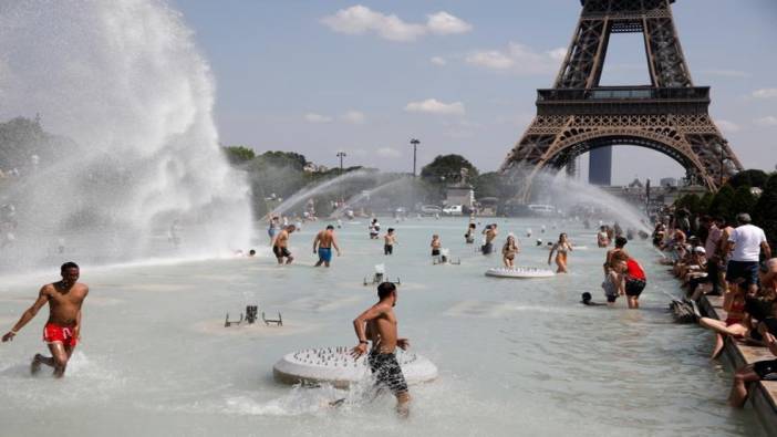 Fransa’da sıcaklıklar rekor seviyede