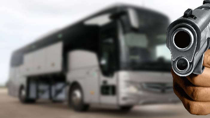 Kocaeli'de yolcu otobüsüne silahlı saldırı