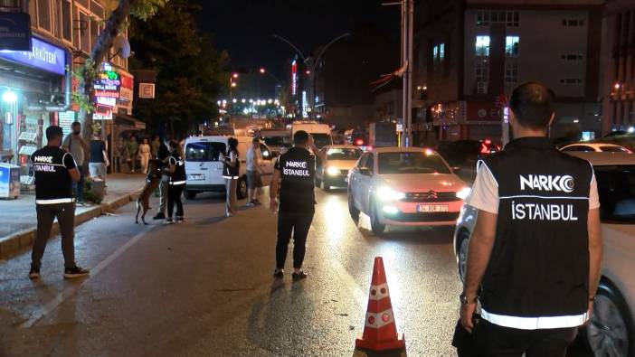 İstanbul'da 'NARVAS' uyuşturucu uygulaması yapıldı