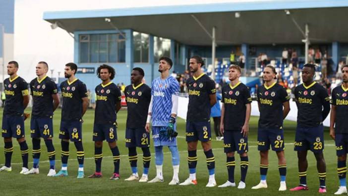 Fenerbahçe-Neftçi Bakü maçının ilk 11'leri belli oldu