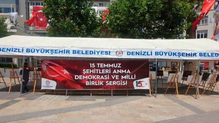 Denizli’de 15 Temmuz destanı fotoğraflarla anlatıldı