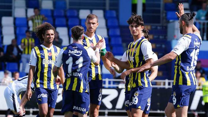 Fenerbahçe, Neftçi Bakü'yü Kent-Dzeko ortaklığıyla yıktı