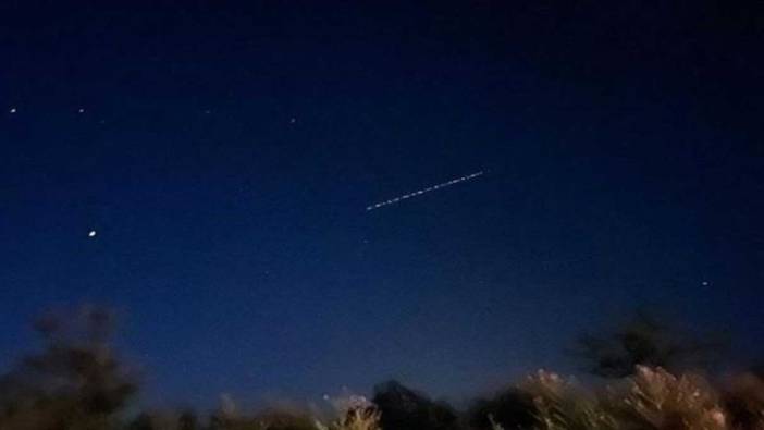 Elon Musk'ın uzaya gönderdiği Starlınk uyduları Isparta'da görüldü