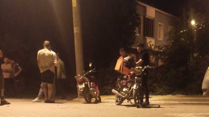 Samsun'nda motosikletler çarpıştı: 2 yaralı