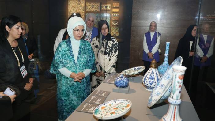 Emine Erdoğan Doha’da İslam Eserleri Müzesi’ni ziyaret etti