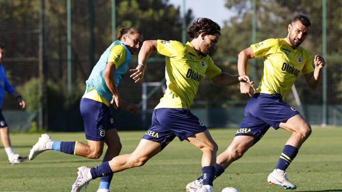 Fenerbahçe, hazırlıklarını çift antrenmanla sürdürdü