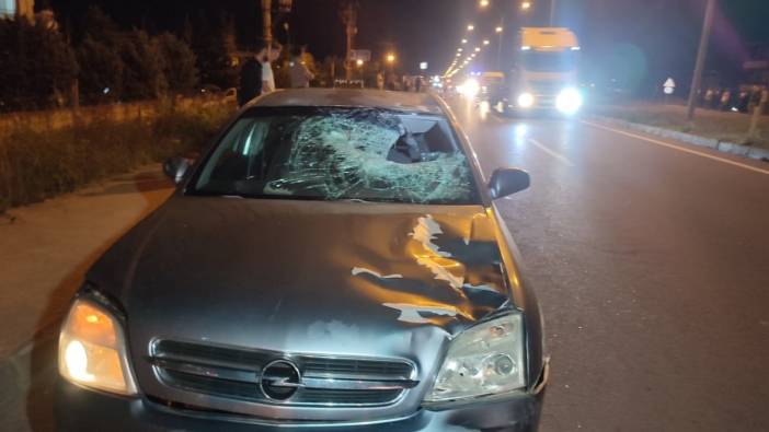 Sakarya’da feci kaza: Otomobil çocuğu metrelerce savurdu!