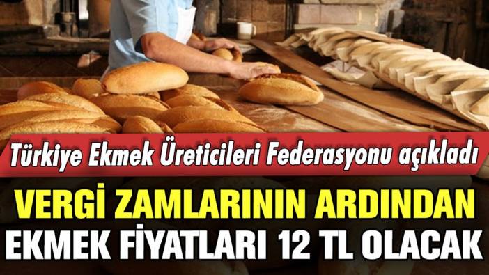Ekmek üreticileri federasyonu açıkladı: Tüm Türkiye'de ekmek fiyatlarına rekor zam geliyor!
