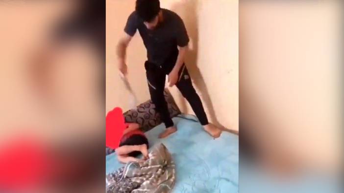 Mersin'de çocuğunu kemerle döven cani baba gözaltına alındı