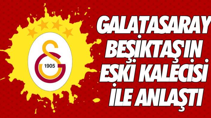 Galatasaray, Beşiktaş'ın eski kalecisi ile anlaştı