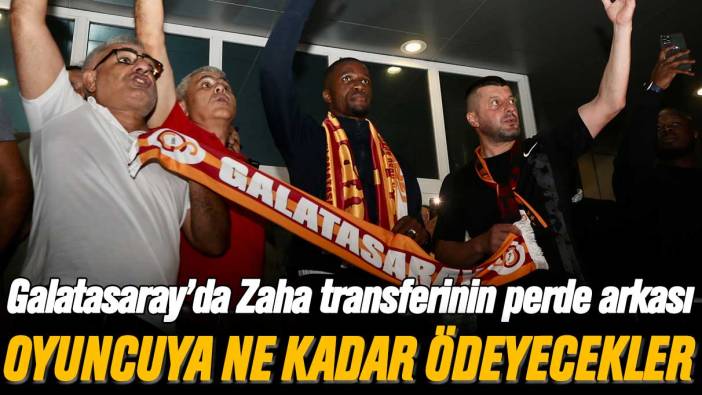 Transfer sürecinin perde arkasında Erden Timur imzası: Galatasaray Wilfried Zaha'ya ne kadar ödeyecek