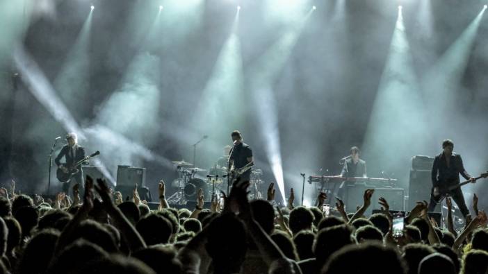 New Yorklu rock grubu İstanbul'da konser verdi