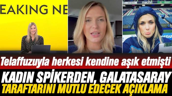 Galatasaray telaffuzuyla büyülemişti: Jo Wilson'dan taraftarları sevindirecek yeni açıklama