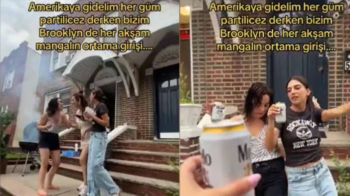 Türk kızlar Amerika’yı karıştırdı: Sokağın ortasında öyle bir şey yaptılar ki