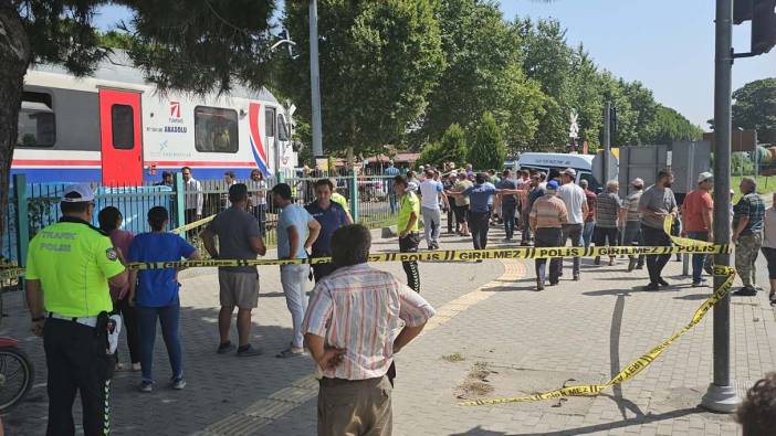 Aydın’da vatandaşa tren çarptı
