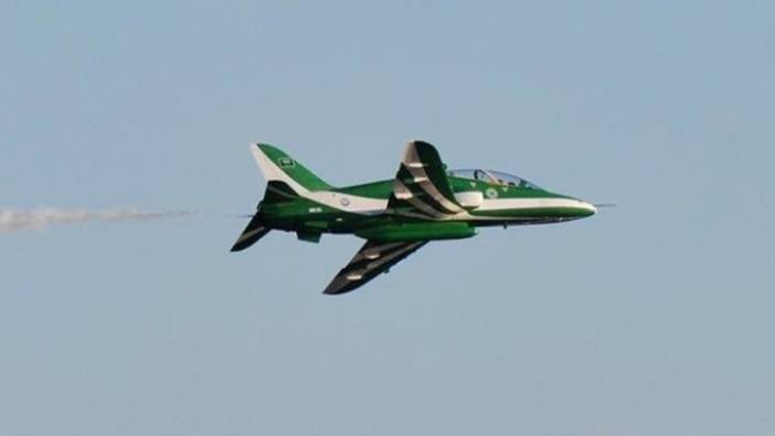 Suudi Arabistan'da eğitim uçuşunda 2 pilot öldü