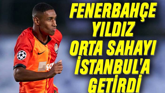 Fenerbahçe genç yıldız Tete'yi İstanbul'a getirdi