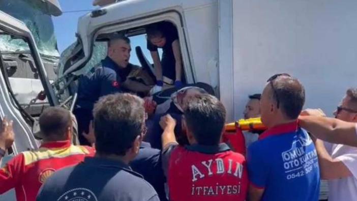 Aydın'da zincirleme kaza: 1 ölü, 2 yaralı