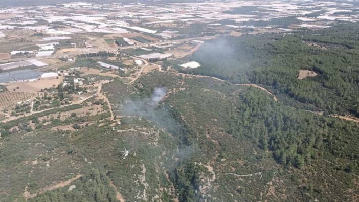 Antalya’daki orman yangını kontrol altında: 3 hektar zarar gördü