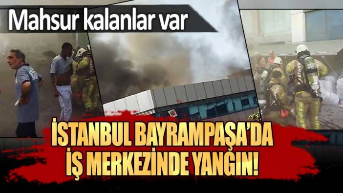 İstanbul'da yangın: Fabrika alevlere teslim oldu