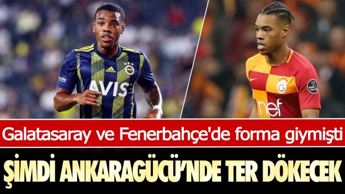 Bir dönem Galatasaray ve Fenerbahçe'de forma giymişti: Şimdi Ankaragücü için ter dökecek