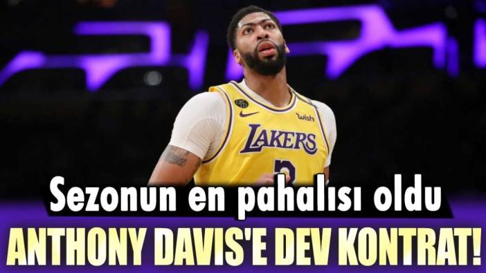 Los Angeles Lakers’tan Anthony Davis’e dev sözleşme: 3 yıl daha uzatıldı
