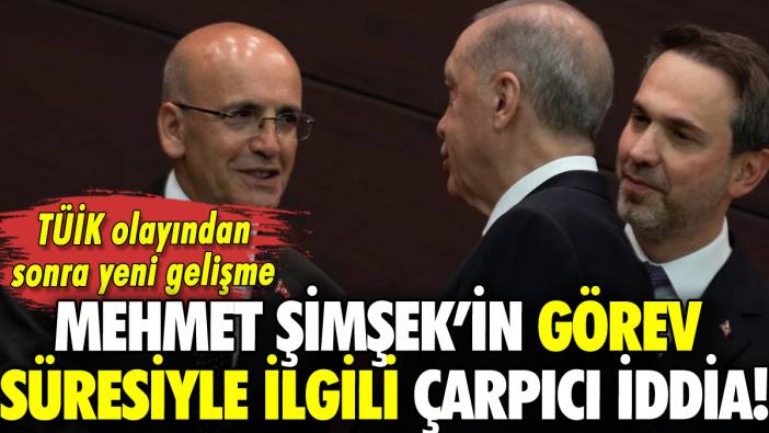 Mehmet Şimşek'in görev süresiyle ilgili çarpıcı iddia: Resmen tarih verdi