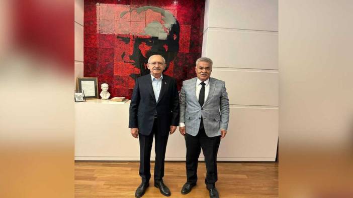 Torbalı Belediye Başkanı Mithat tekin, CHP lideri Kılıçdaroğlu'nu ziyaret etti,