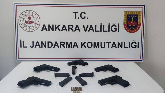 Ankara’da yasa dışı silah satışı operasyonu