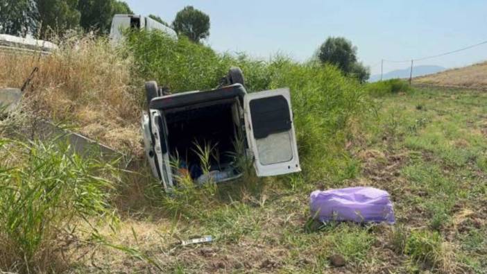 Afyonkarahisar'da otomobil şarampole uçtu: 1 ölü, 1 yaralı