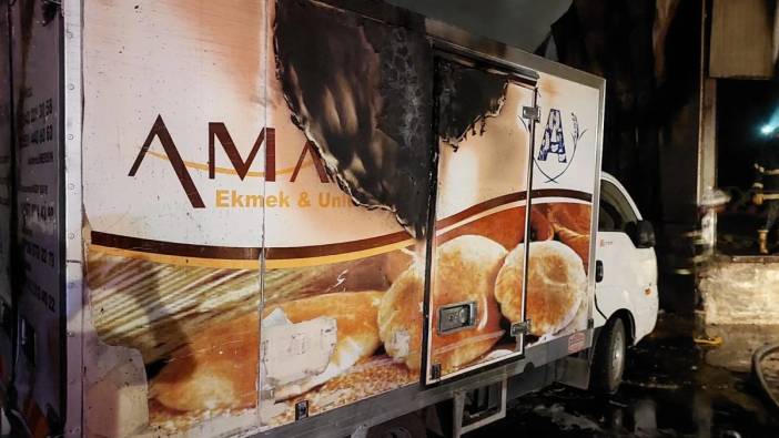 Gaziantep’te ekmek fabrikasında yangın