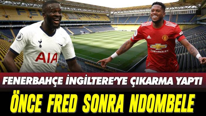 Fred sonrası Fenerbahçe bu sefer Tanguy Ndombele için devreye girdi!