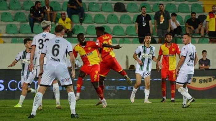 Sakaryaspor Göztepe'yi 1-0'la geçti