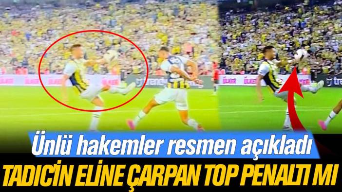 Gaziantep maçında Dusan Tadic'in eline çarpan top penaltı mı: Ünlü hakemler resmen açıkladı