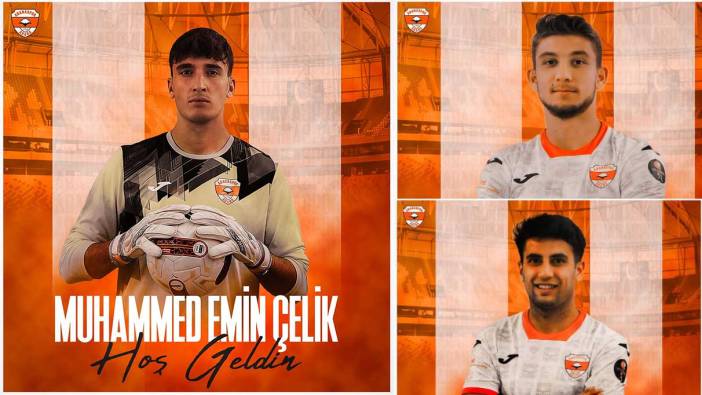 Adanaspor transferde vites arttırdı: 3 yeni isim takıma katıldı