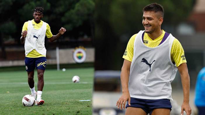 Fenerbahçe’de yeni transferler Cengiz ve Fred takımla birlikte ilk antrenmanlarına çıktı