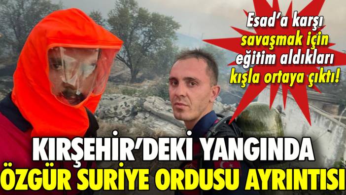 Kırşehir'deki yangında ÖSO ayrıntısı: Kışla ortaya çıktı