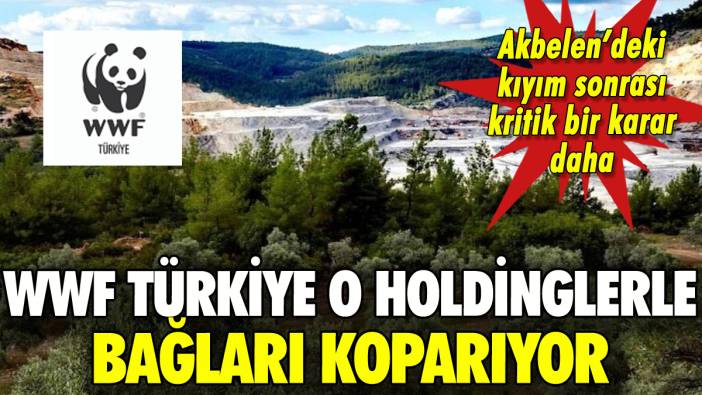 WWF Türkiye'den kritik bir karar daha: O holdinglerle bağlar kopuyor!