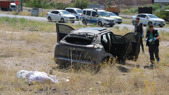 Polisten kaçan araç takla attı, içinden 25 milyon TL değerinde uyuşturucu çıktı