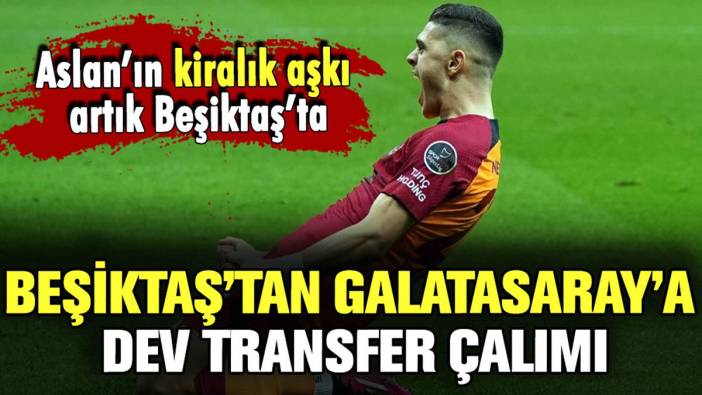Beşiktaş'tan Galatasaray'a dev transfer çalımı: Yıldız oyuncu siyah-beyazlı formayı giyecek