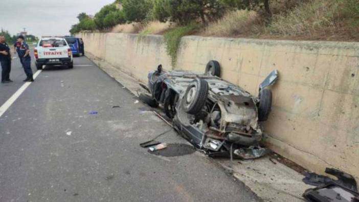 Tekirdağ'da trafik kazası: 2'si çocuk 4 kişi yaralandı