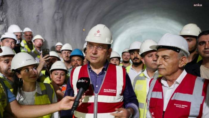 İmamoğlu: istanbul'un batısına ilk metronun erişimi başlıyor