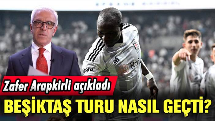 Beşiktaş turu rahat rahat geçti