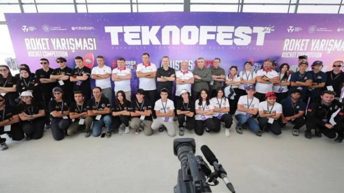 Aksaray'da TEKNOFEST 2023 roket yarışması heyecan başladı