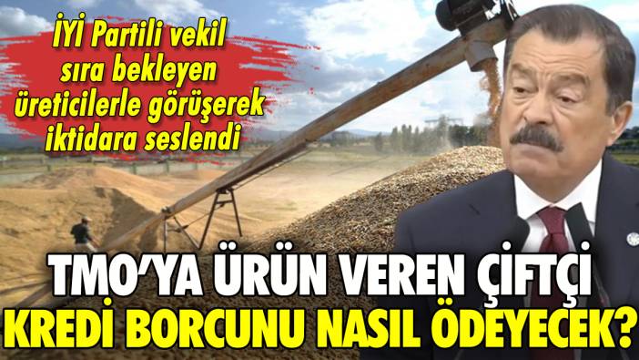 İYİ Partili Lütfullah Kayalar'dan TMO önünden iktidara çiftçi çağrısı