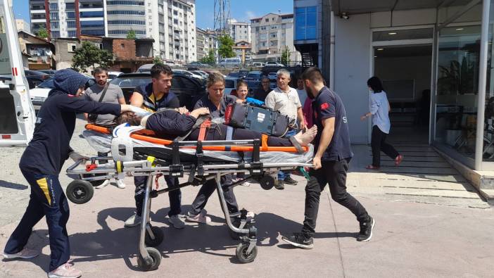 Zonguldak'ta boğulma tehlikesi geçiren vatandaş son anda kurtarıldı